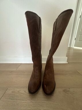 Ariat Women's Tall Brown Leather Over-the-Knee Boots
